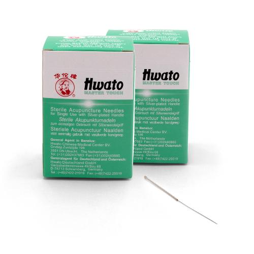 Hwato Akupunkturnadeln, L 25 x Ø 0,32mm, 100 Stück