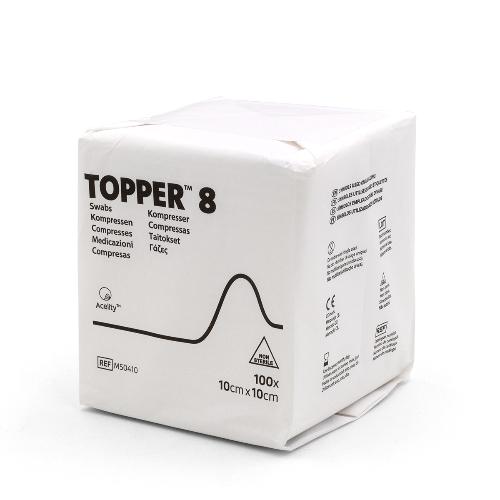 TOPPER 8 Komp.unsteril 10x10cm 100St