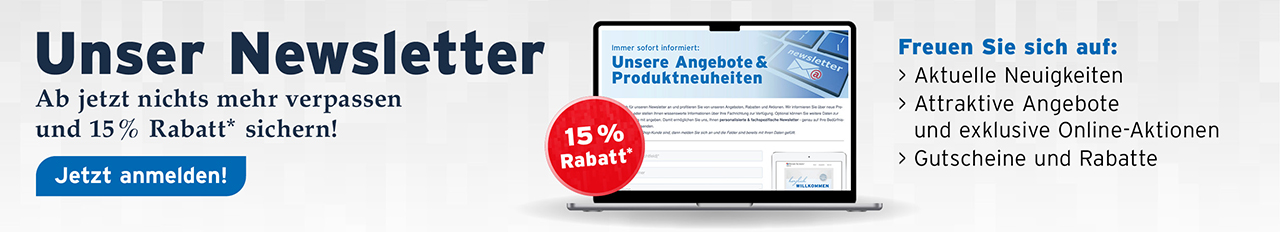 newsletteranmeldung, rabatte, angebote, up to date, vorteile