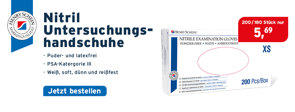 Henry Schein MED | nitrilhandschuhe, nitriluntersuchungshandschuhe, henry schein, puder- und latexfrei