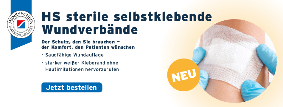 steriler Wundverband, Kanuelenpflaster, Wundverband mit Kompresse