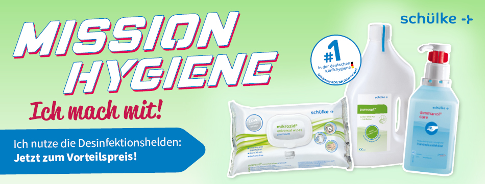 dersderman, desmanol care, pursept, gigasept af, mikrozid universal wipes, Haendedesinfektion, Flaechendesinfektion, Desinfektion