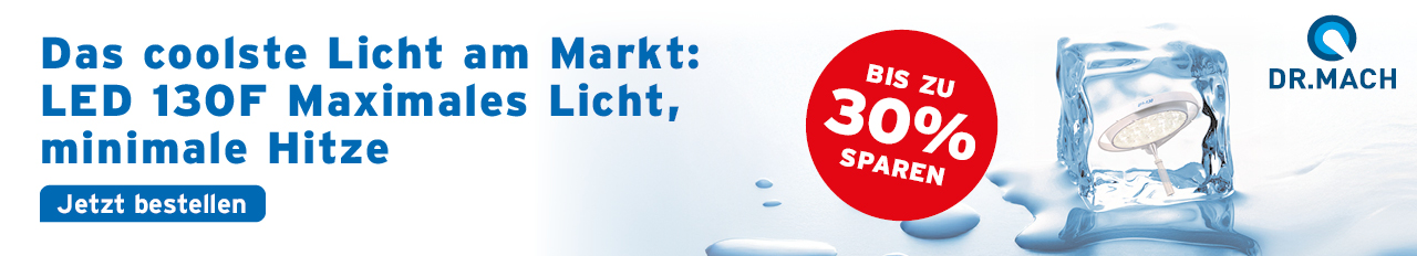 Untersuchtsleuchten, Mach, LED120F, LED 130F, LED 150F,LED 150FP, Dr mach