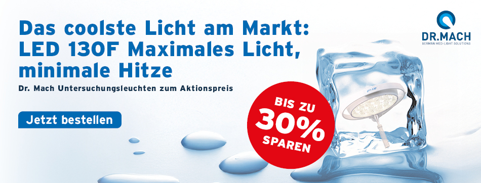 Mach Leuchte, 130F, 150FP, Rabatt, 30% Rabatt