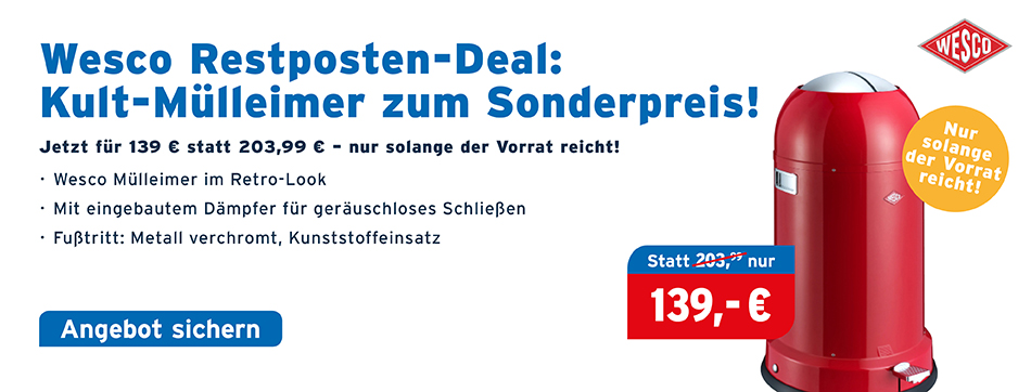 Angebot, Wesco, Muelleimer