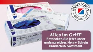 henry schein, handschuhe, puderfrei, latexhandschuhe, nitrilhandschuhe, op-handschuhe