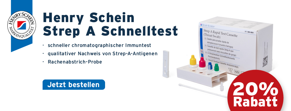 Strep A, Schnelltest, Rachenabstrich,chromatographischer Immunotest