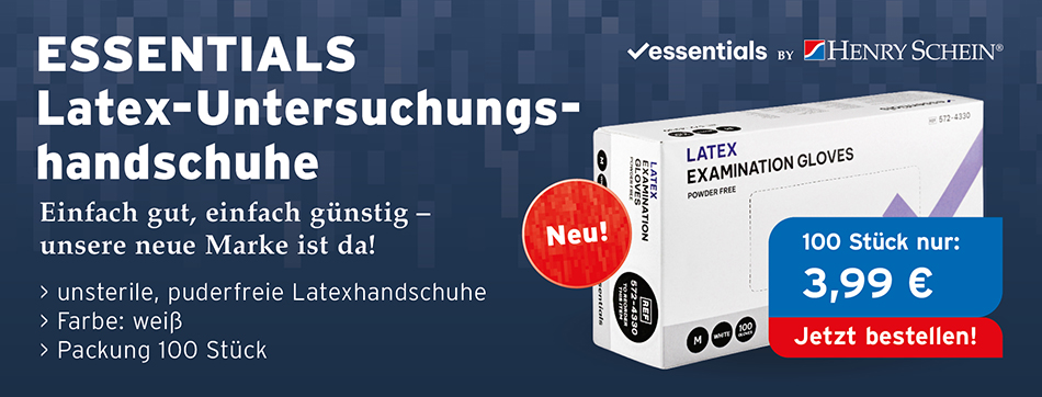 essentials, latexhandschuhe, puderfrei, untersuchungshandschuhe