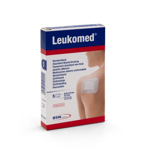 Leukomed 7,2 cmx 5,0cm, steril 5St