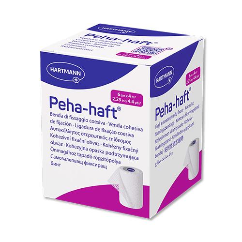 Peha-haft® Fixierbinde, latexfrei 6cm x 4m, 1 Rolle