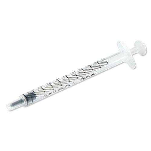 3-teilige Spritze ohne Kanüle, 1 ml, 100 Stück