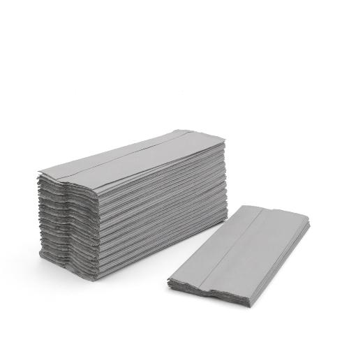 Einmal-Handtuch, natur, 1-lagig, Lagenfalz, 25 x 33 cm, 3.600 Stück