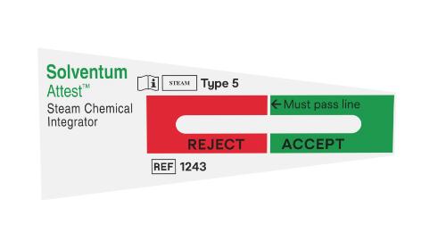 Attest Dampf-Chemointegratoren, 100 Stück