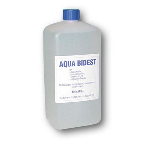 Aqua Bidest Laborwasser, 10 Liter