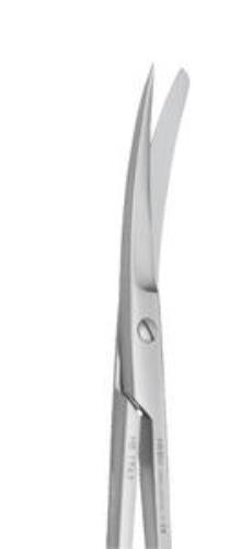 Schere chirurgisch, spitz/stumpf gebogen, 11,5cm, 1Stk Schere chirurgisch, spitz/stumpf gebogen, 11,5cm, 1Stk