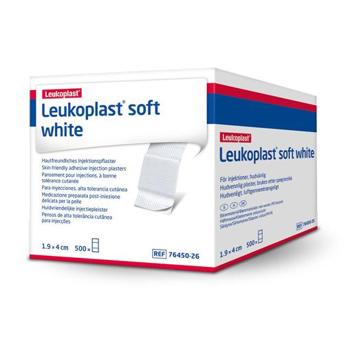 Leukoplast soft white 5mX4cm