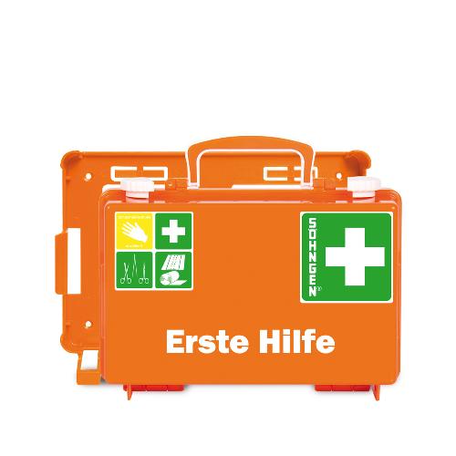 Erste-Hilfe-Koffer SN-CD orange leer, 1StMaße 31 x 21 x 13 cm (L x H x T)