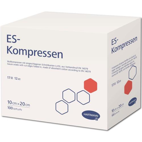 ES-Kompressen, steril, 8fach, 7,5x7,5 cm, 25x2 Stück