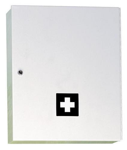 Medikamenten Hängeschrank, mit Giftfach, B46xH56xT18cm, weiß