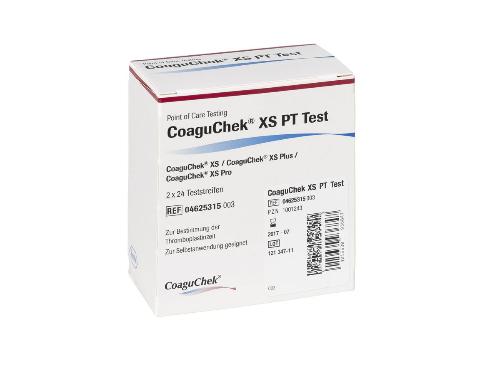 CoaguChek XS TestsPack 24 Stck