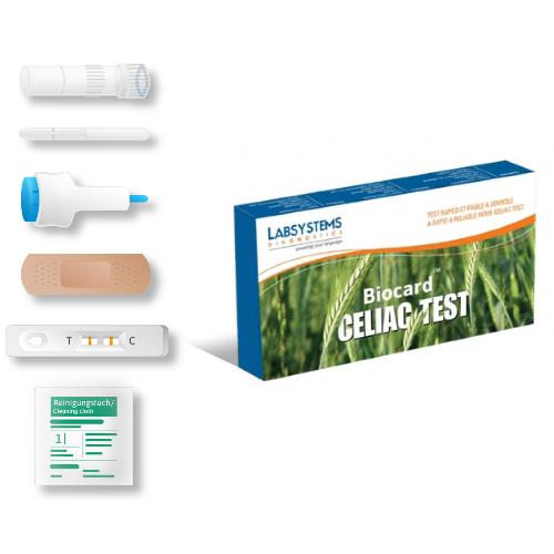 Biocard® Celiac Test, 10 Stk Biocard® Celiac Test, 10 Stk