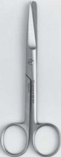 Chirurgische Schere, spitz/stumpf gerade, 145mm, 1Stk