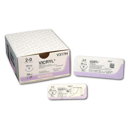 Vicryl plus viol Gefl, RB1 UPS4/0 70cm, 36St