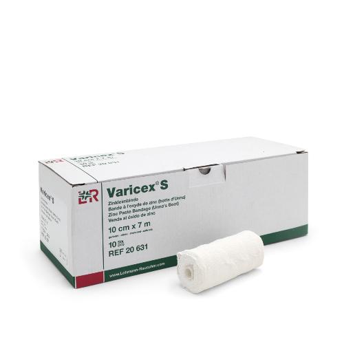 Varicex S Zinkleimbinde, 5mx10cm, 10Stk