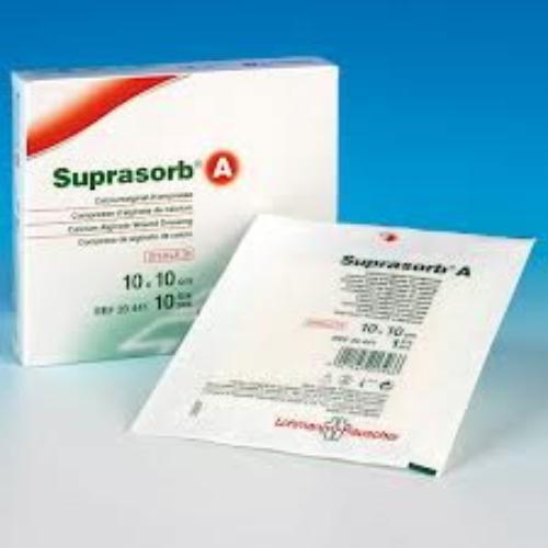 Suprasorb A Pro Ca-Alginatkompresse steril,5x5cm, 120gsm