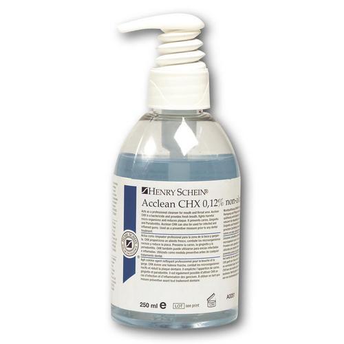 HS Acclean CHX Mundspüllösung ohne Alkohol, 250 ml, 1 Stück