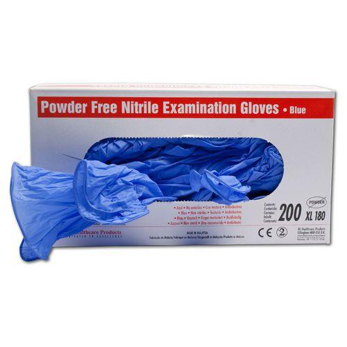 DE-Nitril-Handschuhe, Gr.S, Blau, puderfrei, 200St
