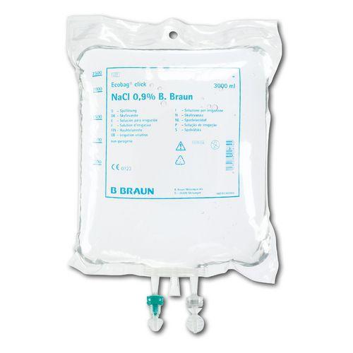 NaCl 0,9% Ecobag Click, 4x3L