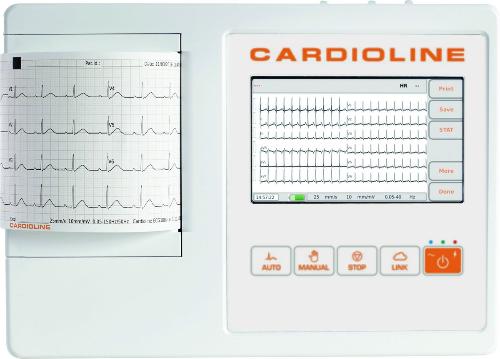 Papierrolle ECG100L 100mm x 20m