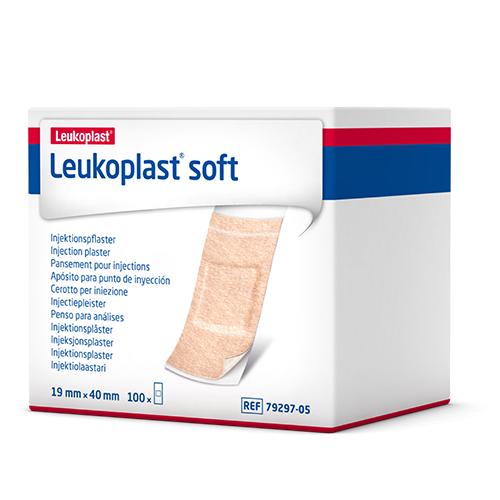 Leukoplast Soft Injektionspflaster, 19x40mm, Pckg à 100 Strips