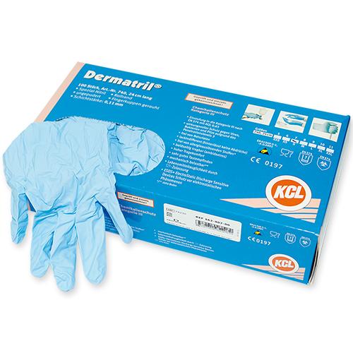 Dermatril Einmalhandschuhe Gr MPack 100 Stck