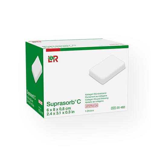 SUPRASORB C Kollagen Wvb.6x8cm - 5St