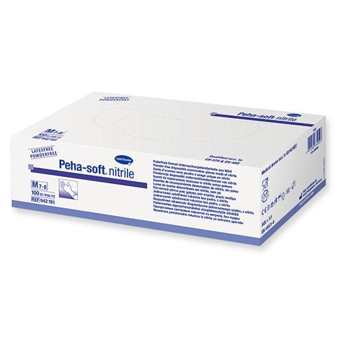 Peha-soft nitrile, Gr.XL, Handschuh, blau, 90St