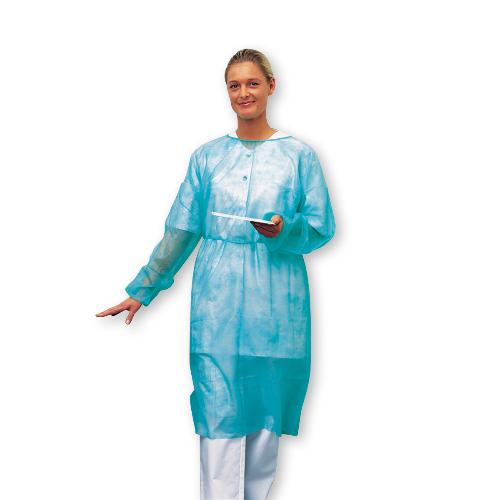 HS-Besucherkittel grün 140x130cm Pack 10 Stck