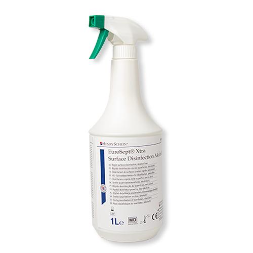 HS EuroSept Xtra Flächendesinfektion, Alkoholfrei, 1 Liter Flasche, mit Sprühkopf