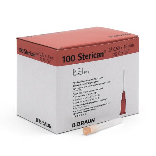 STERICAN Kanülen 0,50x16mm, 100Stk