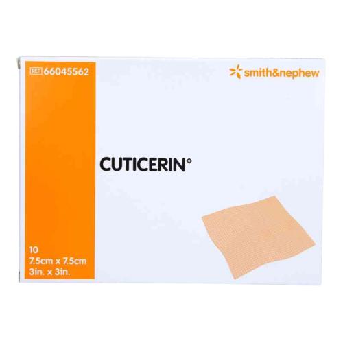 Cuticerin, Salben-Kompressen, 7,5 x 7,5 cm, 10 Stück