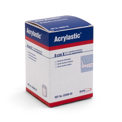 ACRYLASTIC Pflasterbinde -- 2,5mx8cm