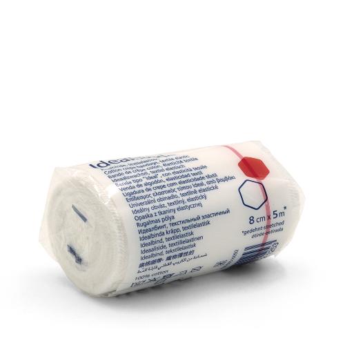 IDEALAST elastische Binde --- 5mx8cmmit Verbandklammern IDEALAST elastische Binde --- 5mx8cmmit Verbandklammern