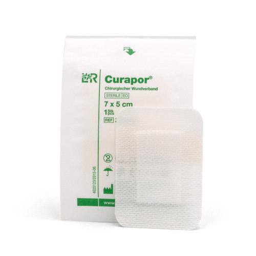 Curapor® Wundverb. steril 7x5,4cm 100 Stk