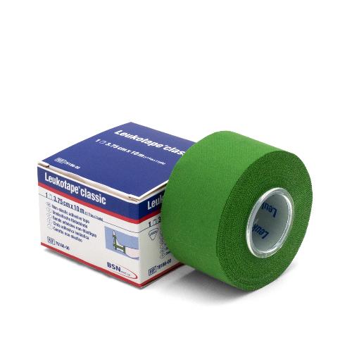 LEUKOTAPE Color grün 10mx3,75cm 12Rl