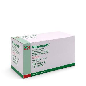 VLIWASOFT Vlieskpr.steril 5x 5cm 75x2St4-lagig