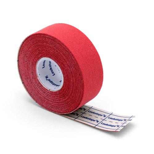 LEUKOTAPE K elast.Klebebd. rot 5mx2,5cm