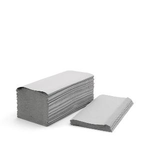 Einmal-Handtuch, natur, 1-lagig, Zickzack-Falz, 25 x 23 cm, 5.000 Stück