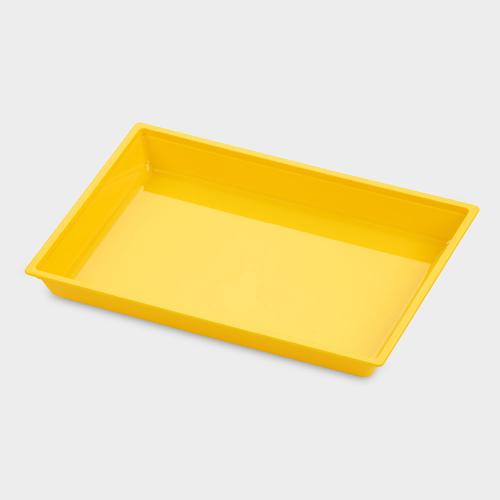 orgitab Versorgungstablett H3aus ABS, stapelbar, spülmaschinenfest bis 65°Cschlagfest, formstabil,Farbe: sonnengelbAussenmaße: mm