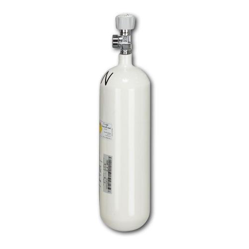 Sauerstoffflasche, gefüllt, 2 Liter, 200 bar, 1 Stück